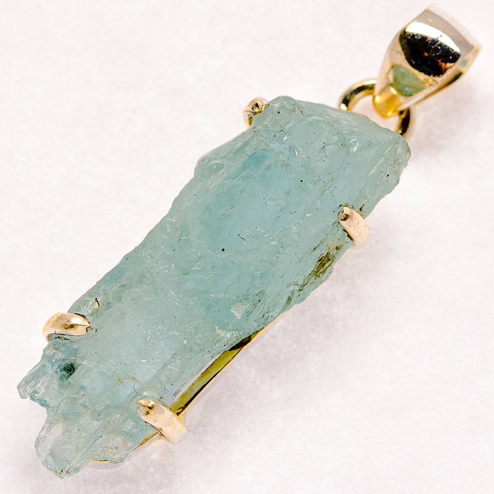 Aquamarine Pendants handcrafted by Anasilvercos - PD21240