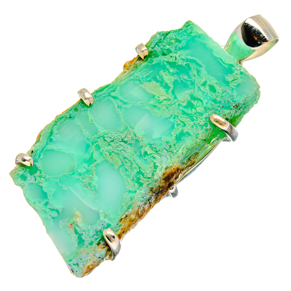 Chrysoprase Pendants handcrafted by Anasilvercos - PD21243