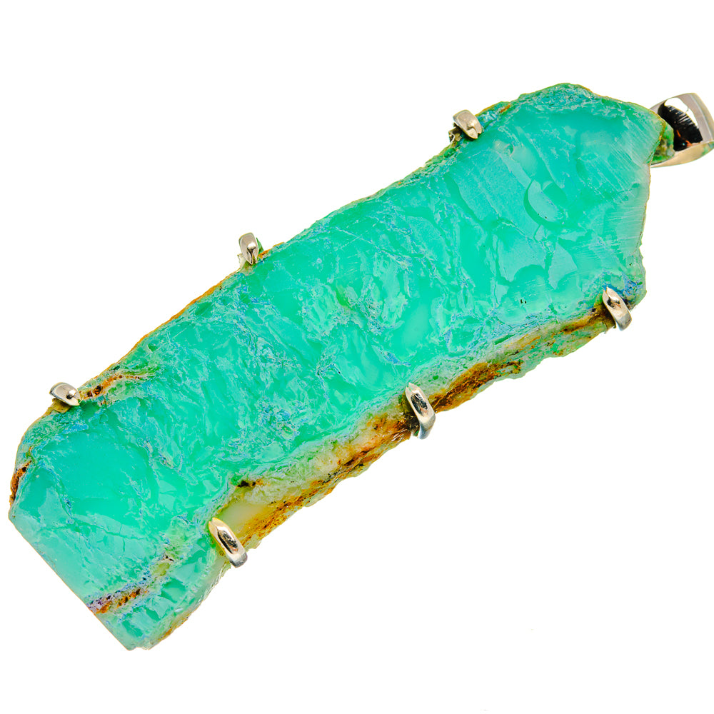 Chrysoprase Pendants handcrafted by Anasilvercos - PD21252