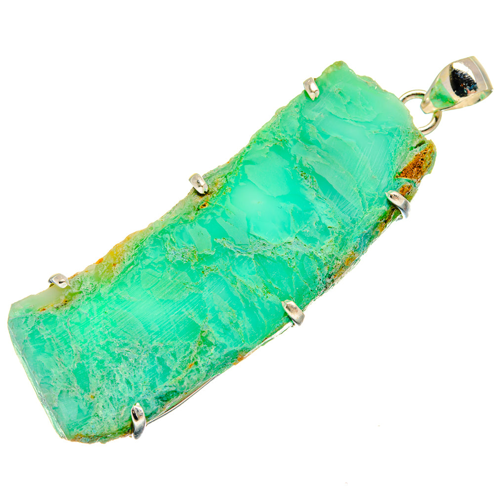 Chrysoprase Pendants handcrafted by Anasilvercos - PD21253
