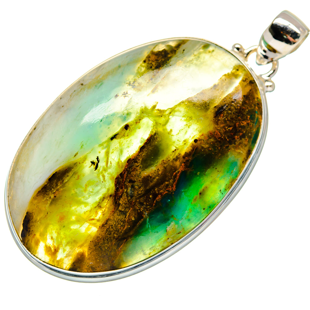 Peruvian Opal Pendants handcrafted by Anasilvercos - PD21264