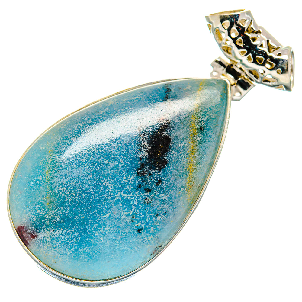 Peruvian Opal Pendants handcrafted by Anasilvercos - PD21287