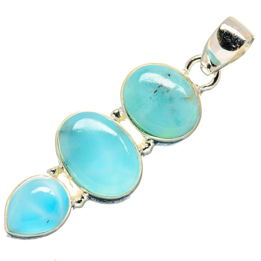 Larimar Pendants handcrafted by Anasilvercos - PD21311