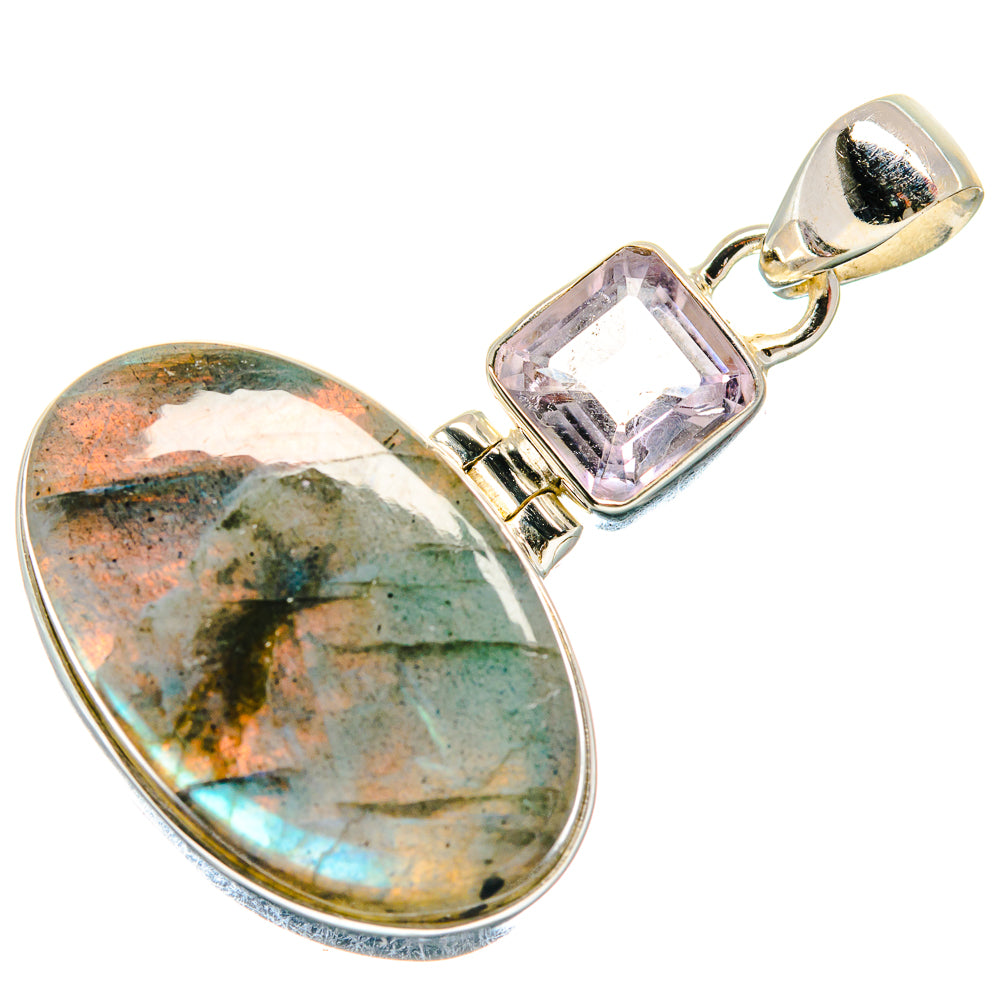 Labradorite Pendants handcrafted by Anasilvercos - PD21339