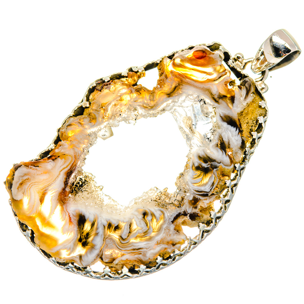 Occo Geode Pendants handcrafted by Anasilvercos - PD21349