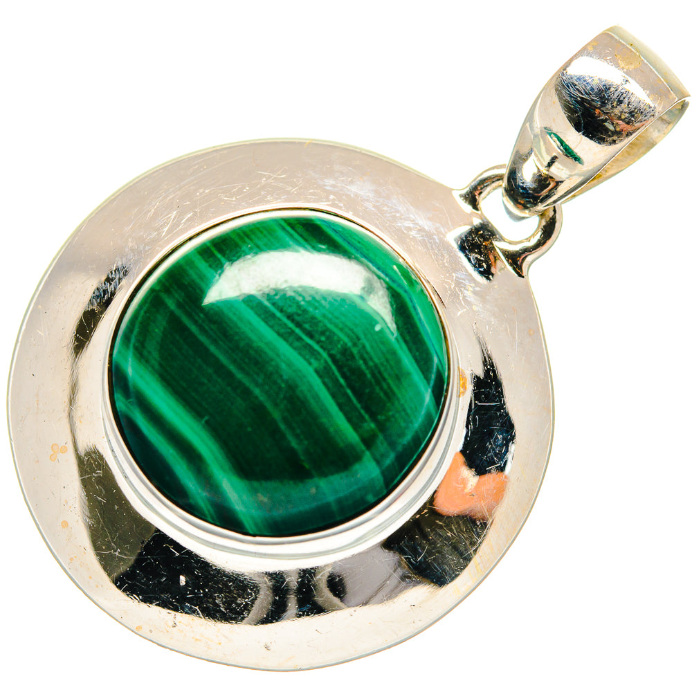 Malachite Pendants handcrafted by Anasilvercos - PD21398