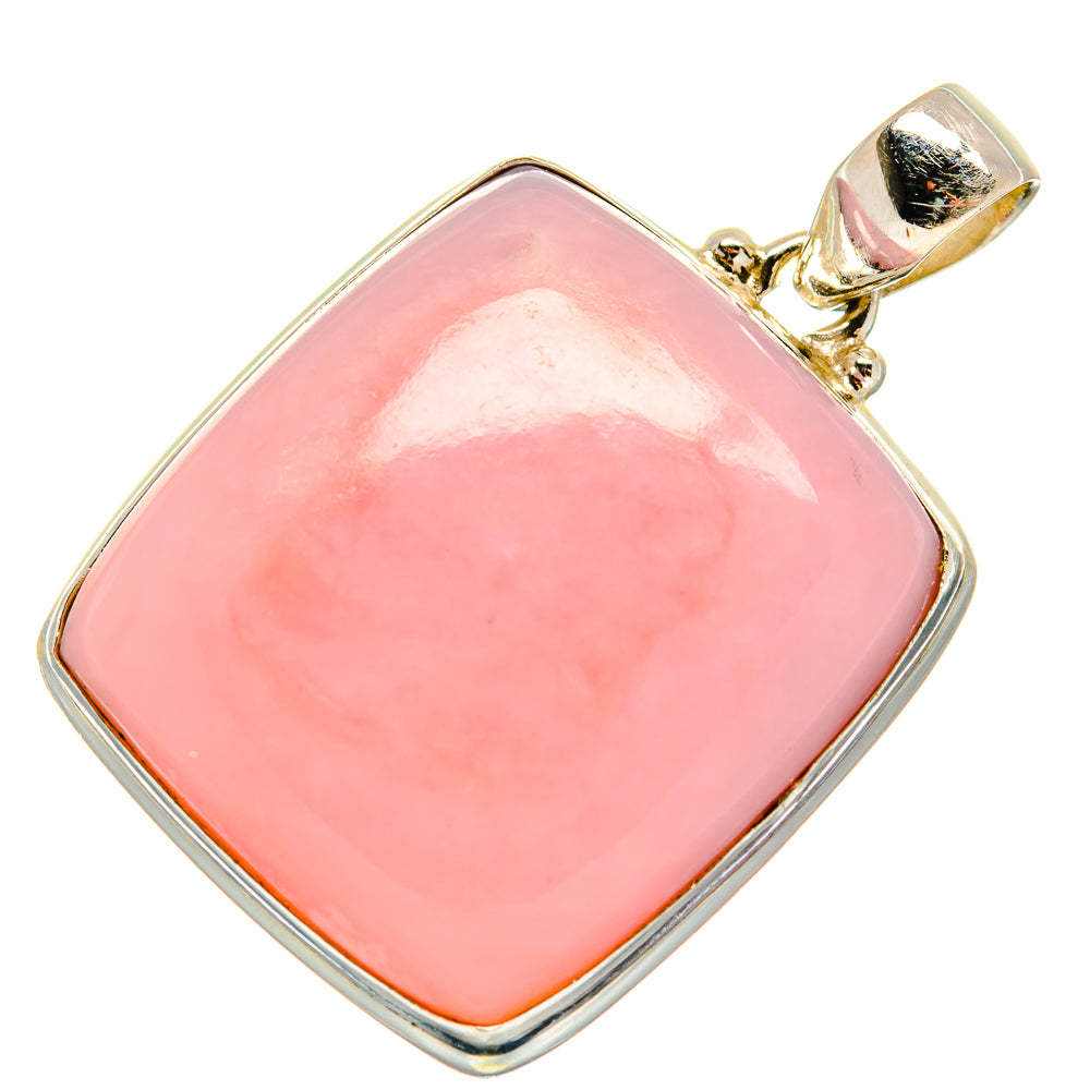 Pink Opal Pendants handcrafted by Anasilvercos - PD21402