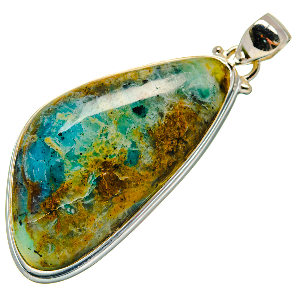 Peruvian Opal Pendants handcrafted by Anasilvercos - PD21405