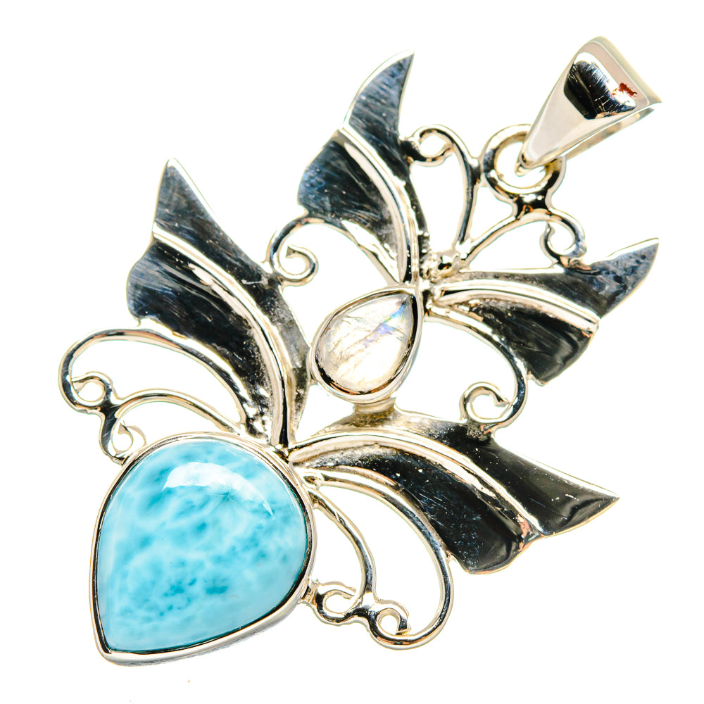 Larimar Pendants handcrafted by Anasilvercos - PD21415