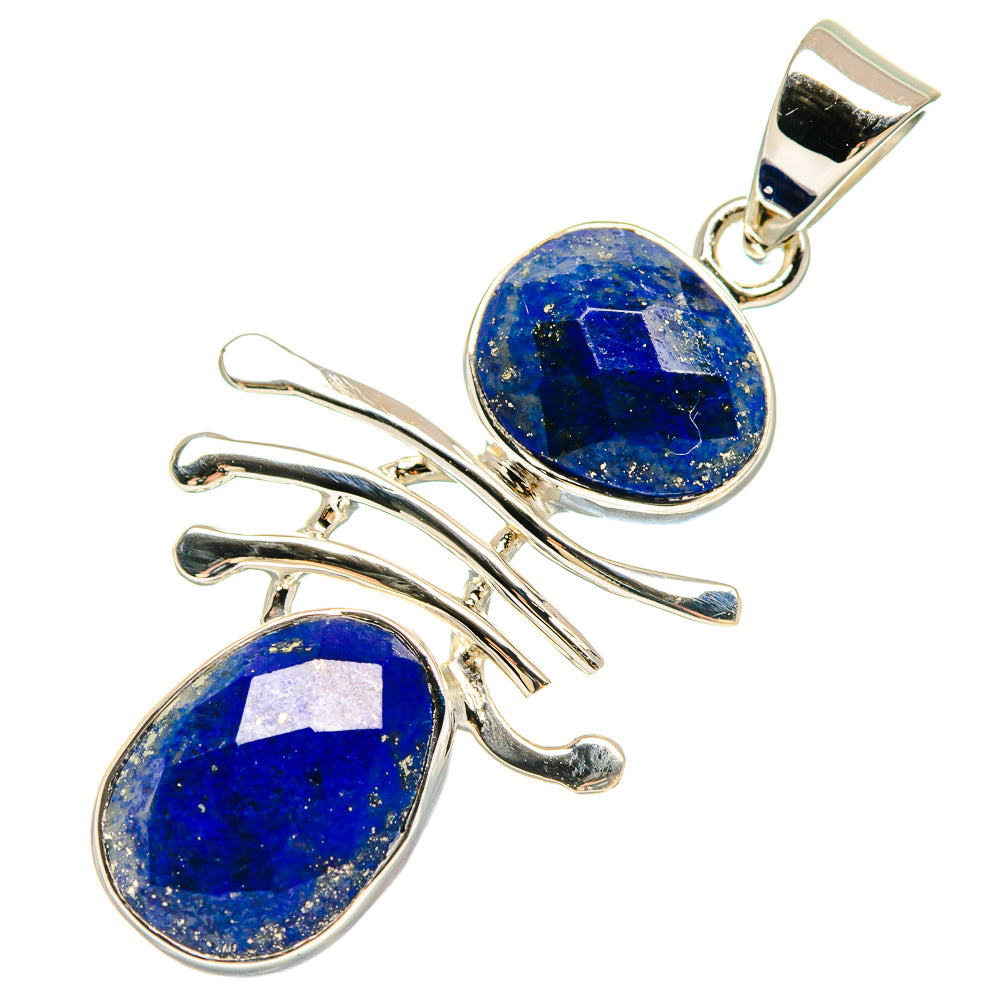 Lapis Lazuli Pendants handcrafted by Anasilvercos - PD21417