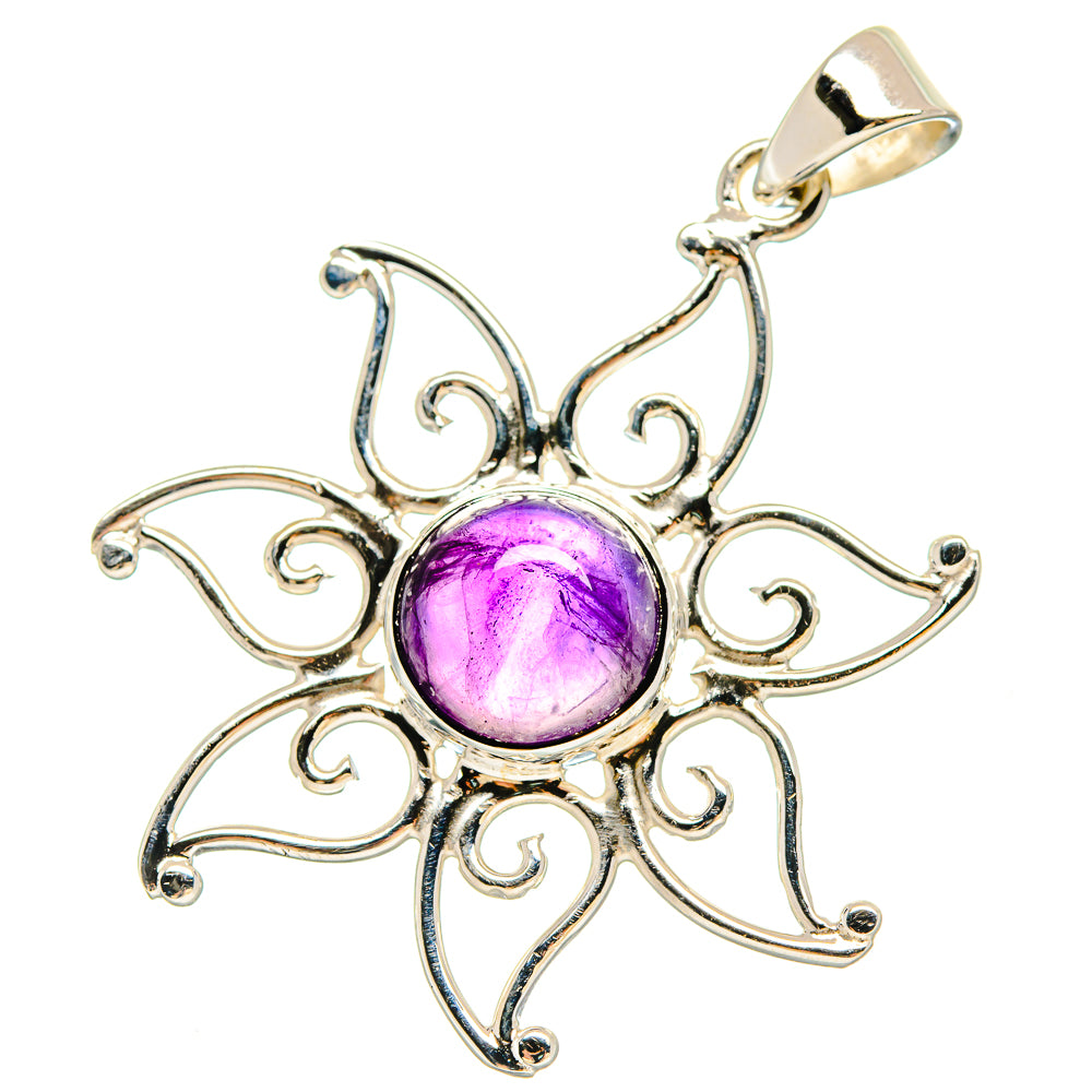 Amethyst Pendants handcrafted by Anasilvercos - PD21428