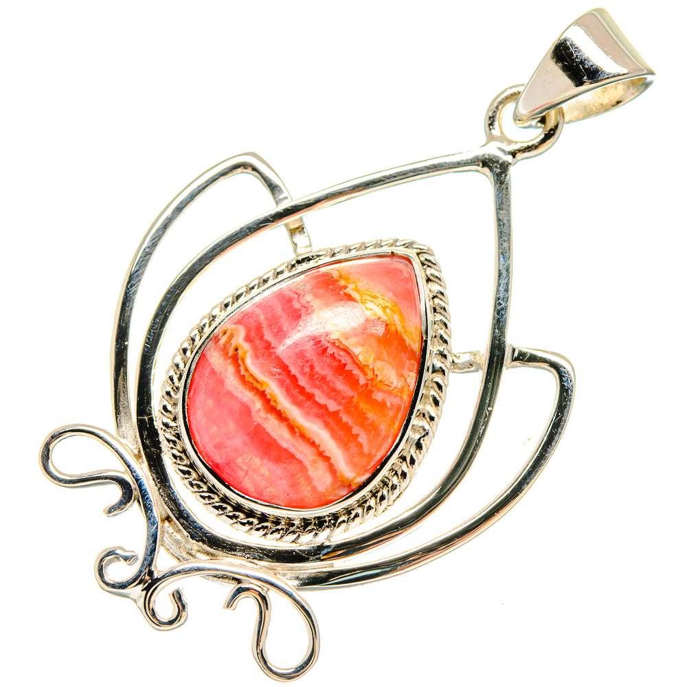Rhodochrosite Pendants handcrafted by Anasilvercos - PD21449