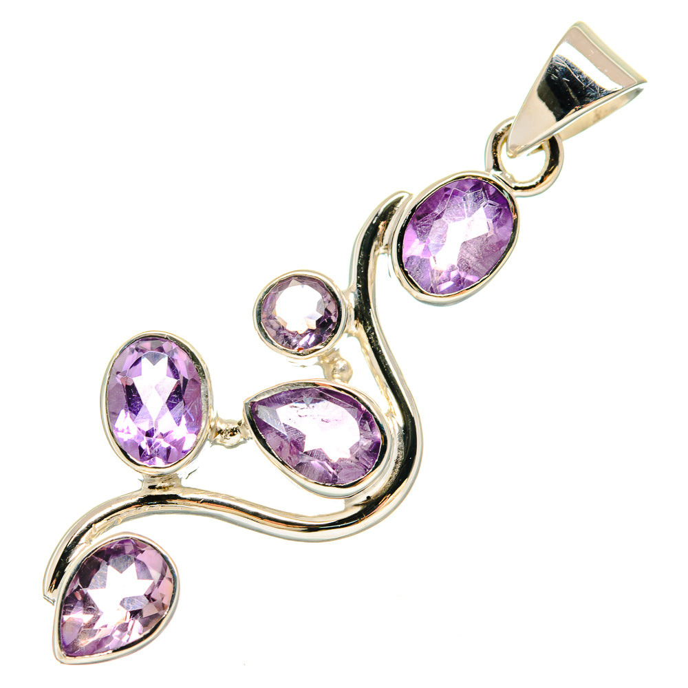 Amethyst Pendants handcrafted by Anasilvercos - PD21469