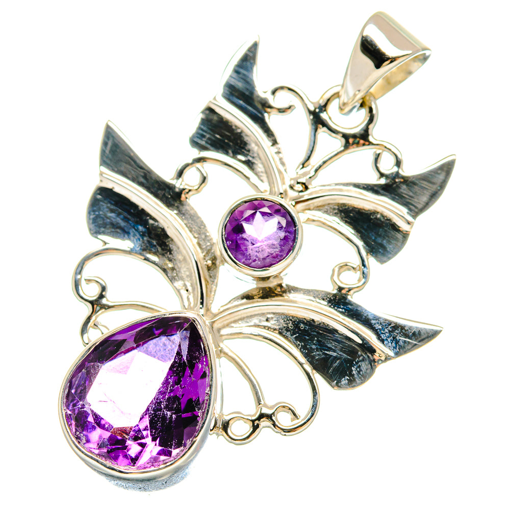 Amethyst Pendants handcrafted by Anasilvercos - PD21470