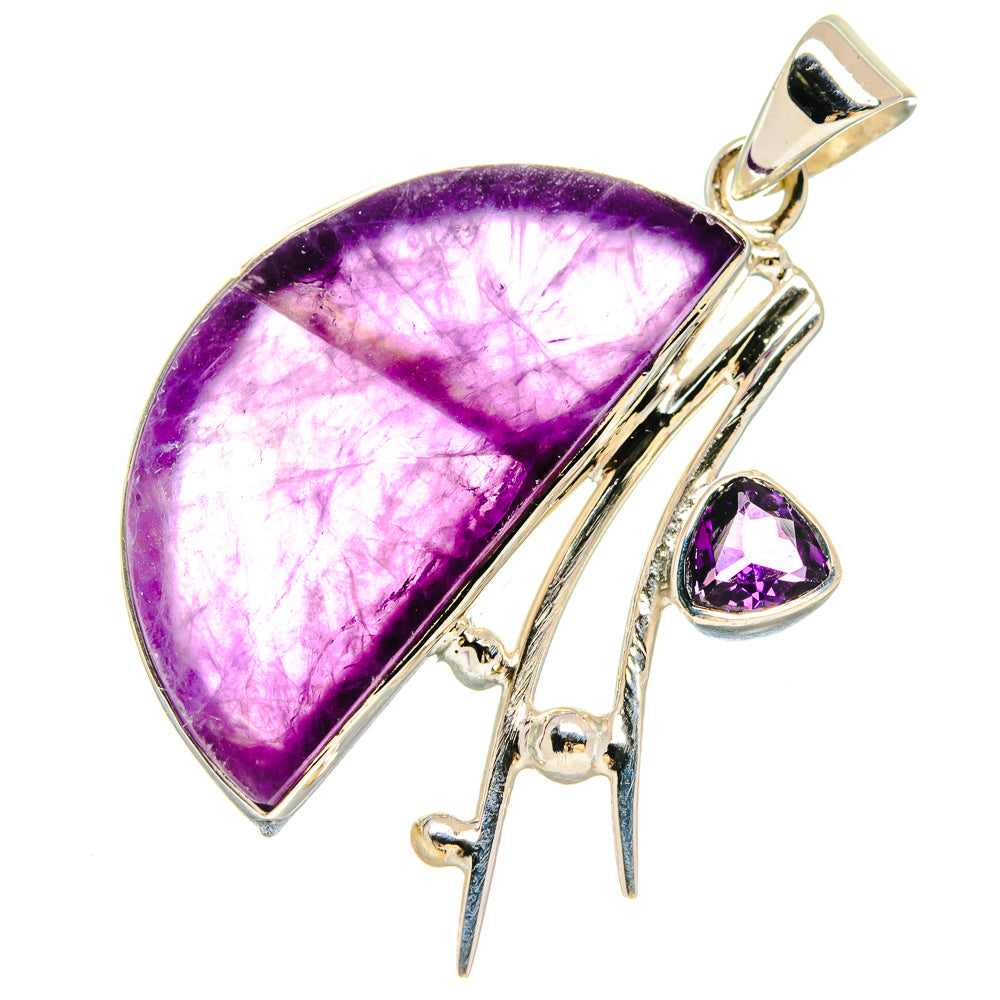 Amethyst Pendants handcrafted by Anasilvercos - PD21487