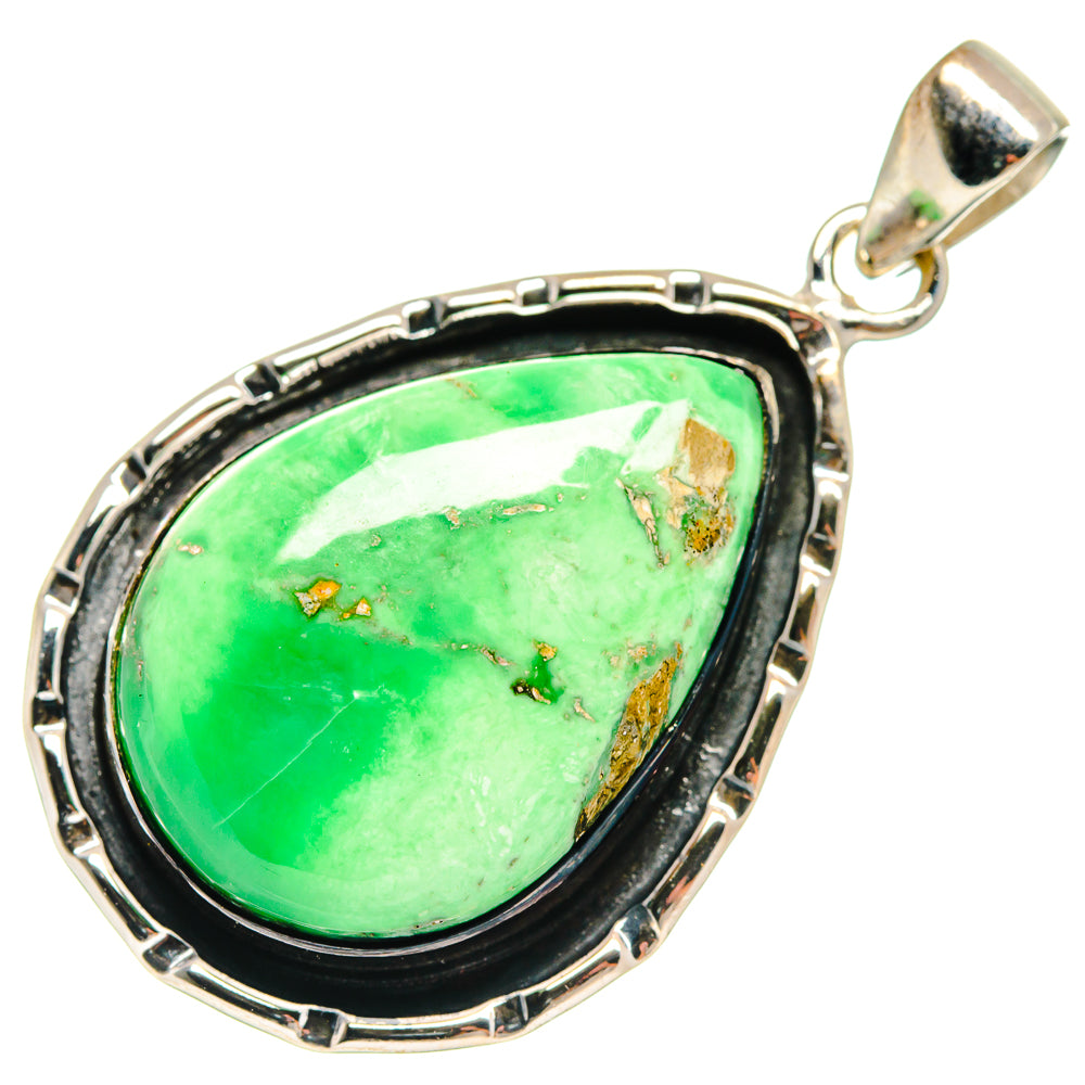 Variscite Pendants handcrafted by Anasilvercos - PD21496
