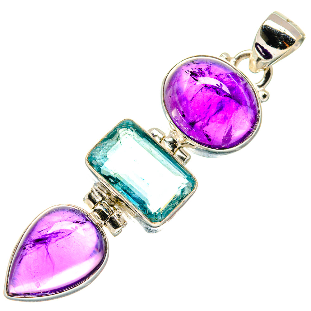 Fluorite Pendants handcrafted by Anasilvercos - PD21502