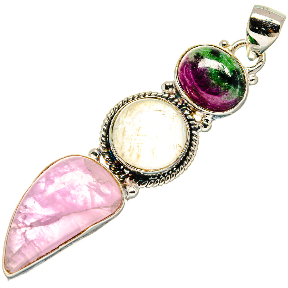 Kunzite Pendants handcrafted by Anasilvercos - PD21506