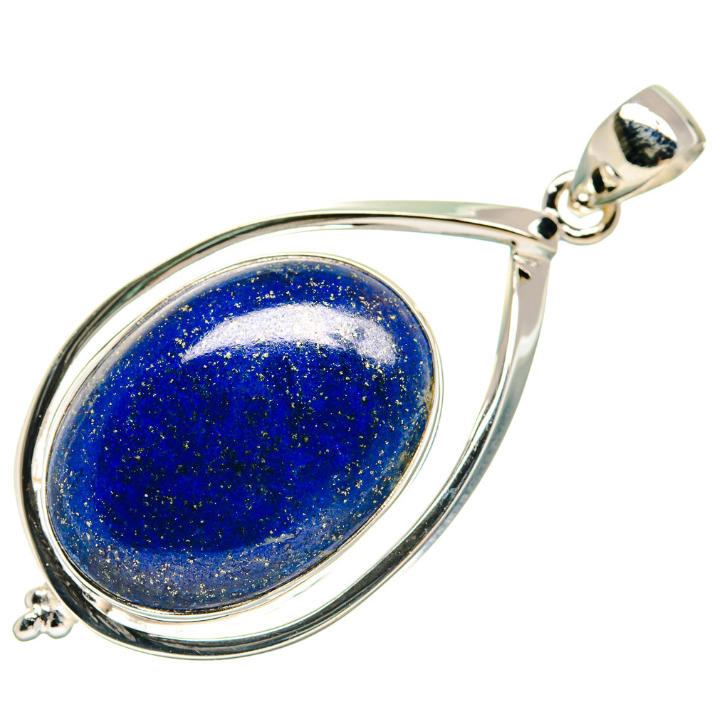 Lapis Lazuli Pendants handcrafted by Anasilvercos - PD21525
