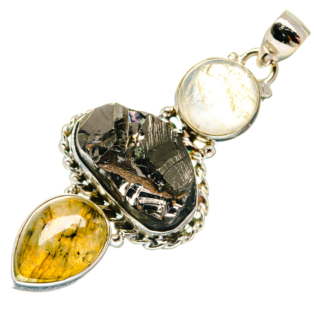 Shungite Pendants handcrafted by Anasilvercos - PD21533