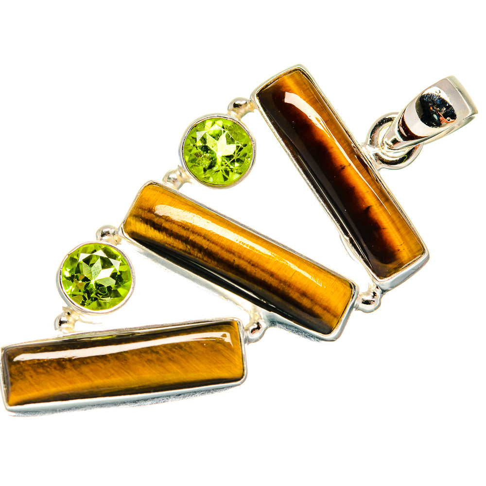 Tiger Eye Pendants handcrafted by Anasilvercos - PD21557