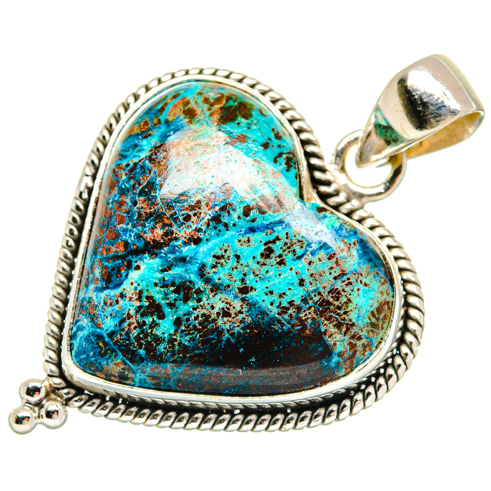 Shattuckite Pendants handcrafted by Anasilvercos - PD21558