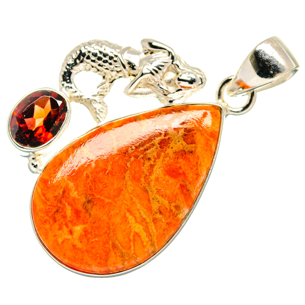 Sponge Coral Pendants handcrafted by Anasilvercos - PD21560