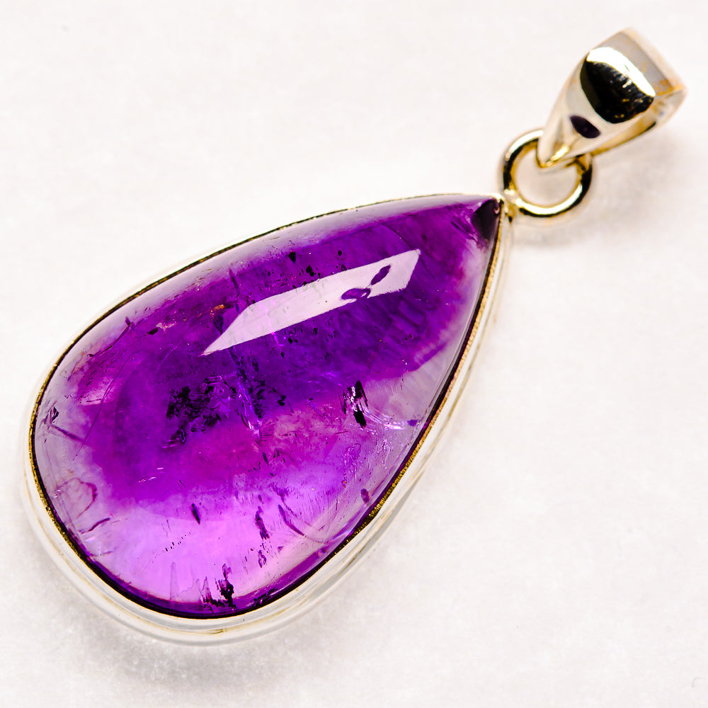 Amethyst Pendants handcrafted by Anasilvercos - PD21575