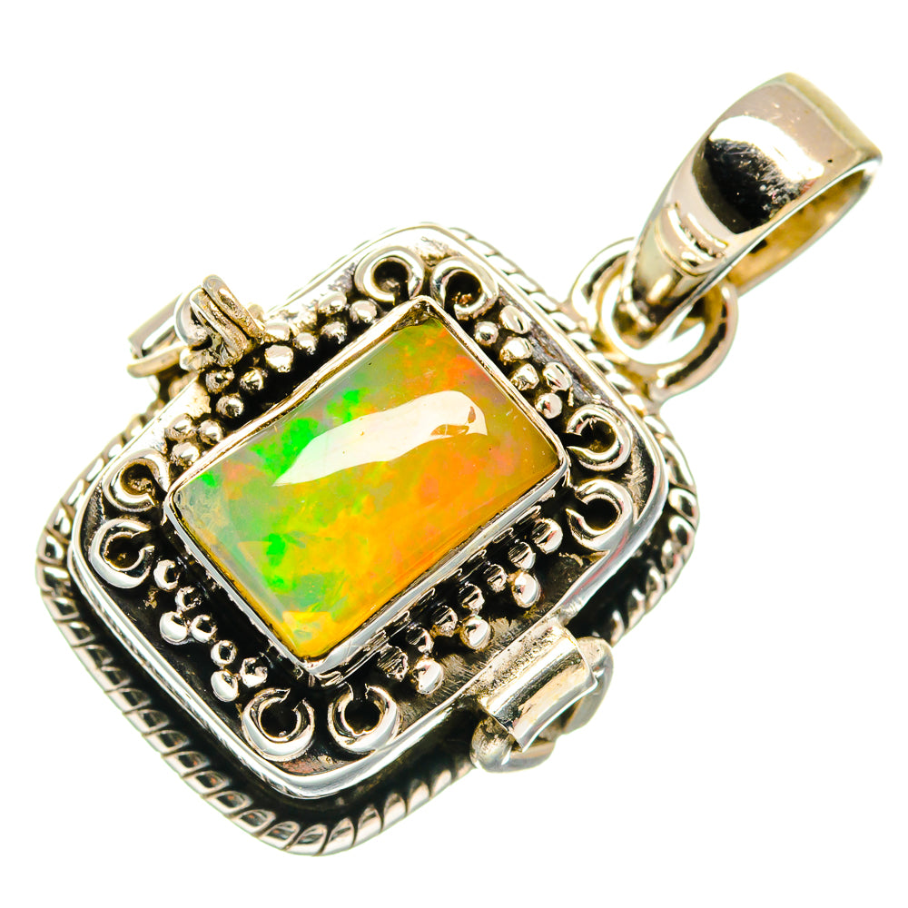 Ethiopian Opal Pendants handcrafted by Anasilvercos - PD21593