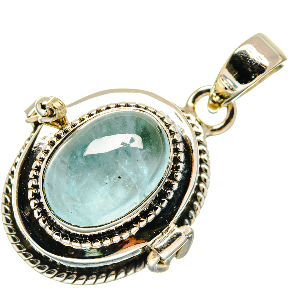 Aquamarine Pendants handcrafted by Anasilvercos - PD21595