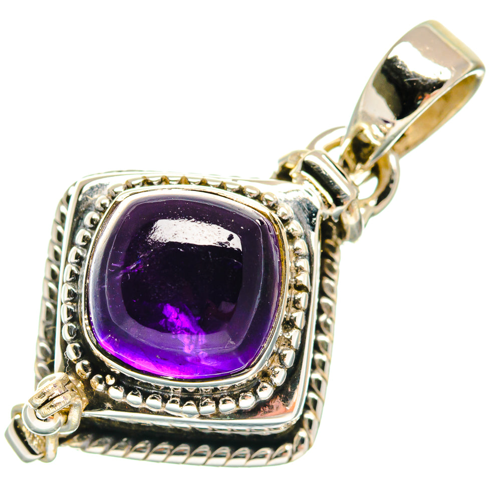 Amethyst Pendants handcrafted by Anasilvercos - PD21608