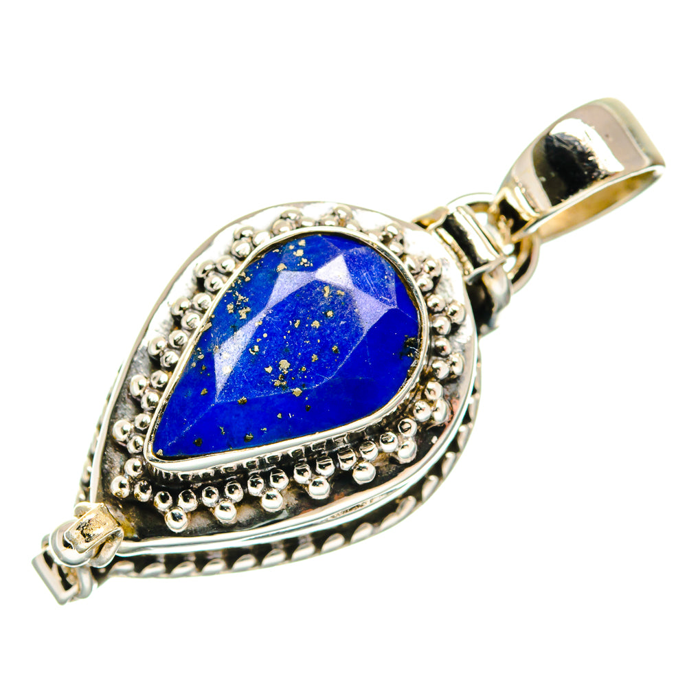 Lapis Lazuli Pendants handcrafted by Anasilvercos - PD21610