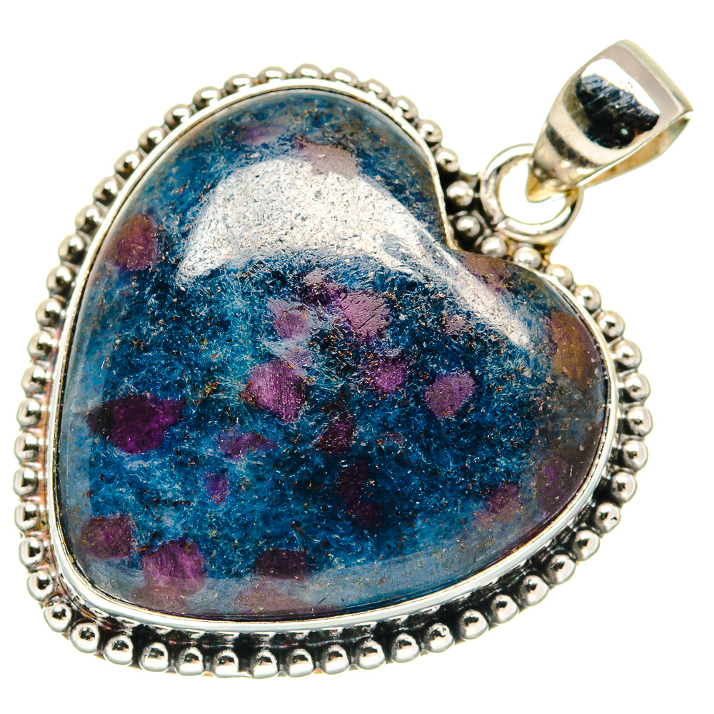 Ruby Fuchsite Pendants handcrafted by Anasilvercos - PD21629
