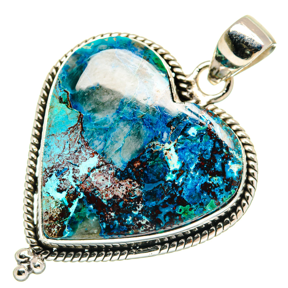 Shattuckite Pendants handcrafted by Anasilvercos - PD21631
