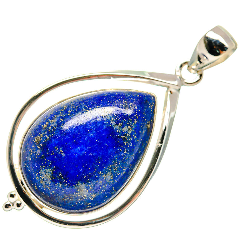 Lapis Lazuli Pendants handcrafted by Anasilvercos - PD21653