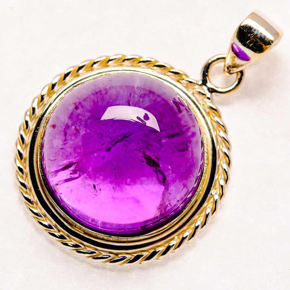 Amethyst Pendants handcrafted by Anasilvercos - PD21688 - Photo 2