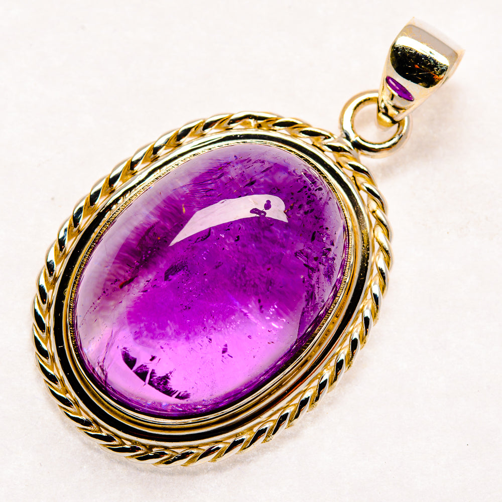 Amethyst Pendants handcrafted by Anasilvercos - PD21689 - Photo 2