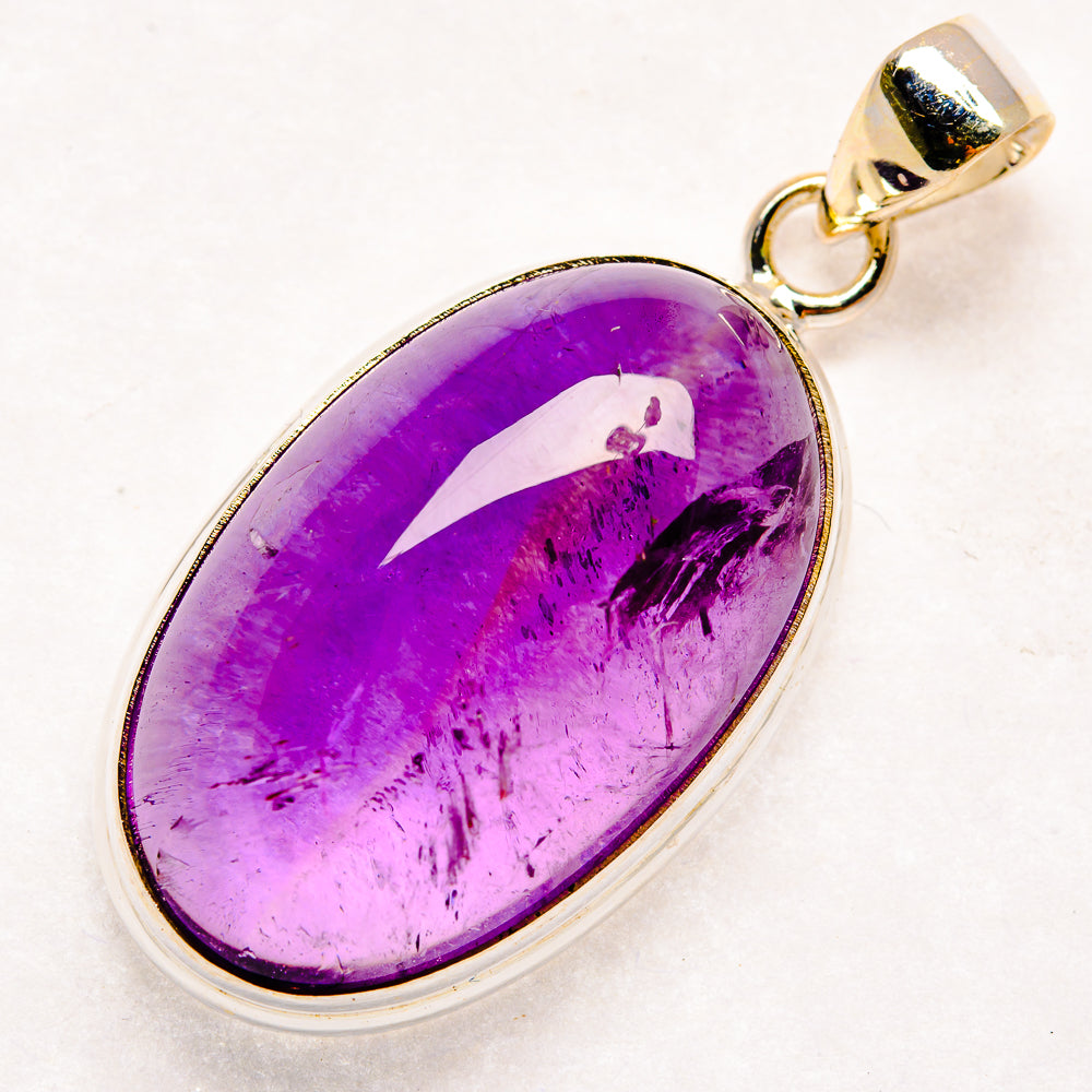 Amethyst Pendants handcrafted by Anasilvercos - PD21693 - Photo 2