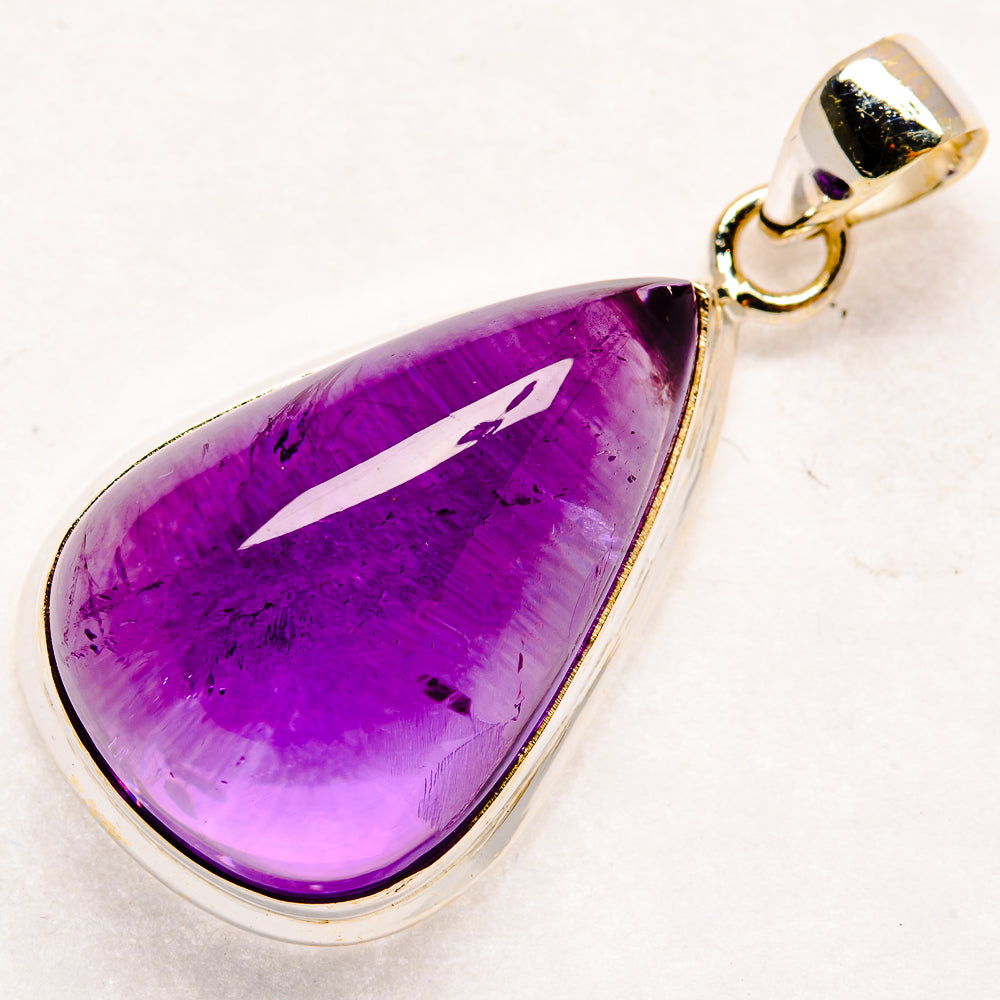 Amethyst Pendants handcrafted by Anasilvercos - PD21694