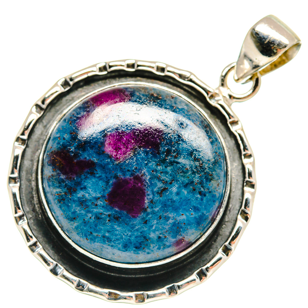 Ruby Fuchsite Pendants handcrafted by Anasilvercos - PD21715