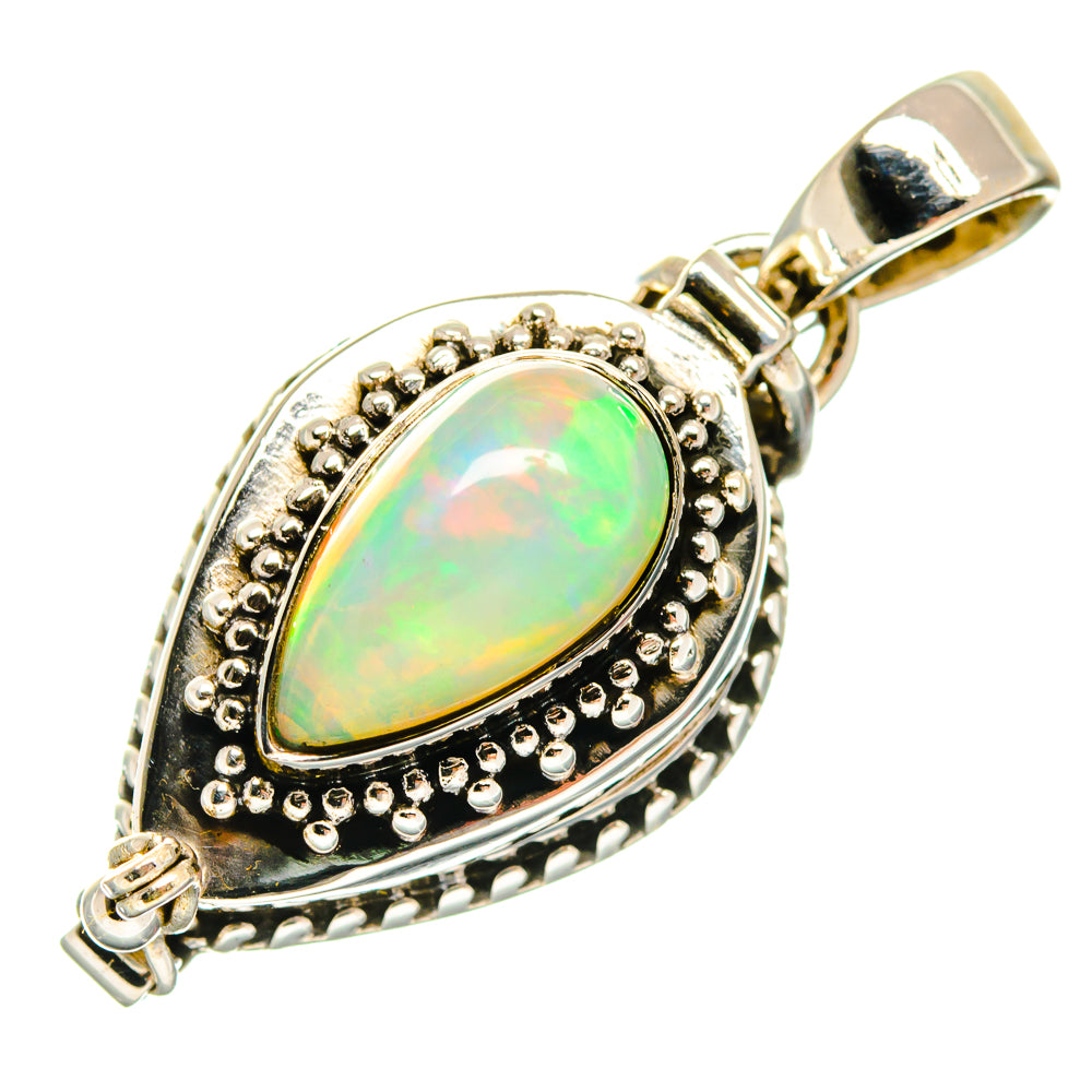 Ethiopian Opal Pendants handcrafted by Anasilvercos - PD21720