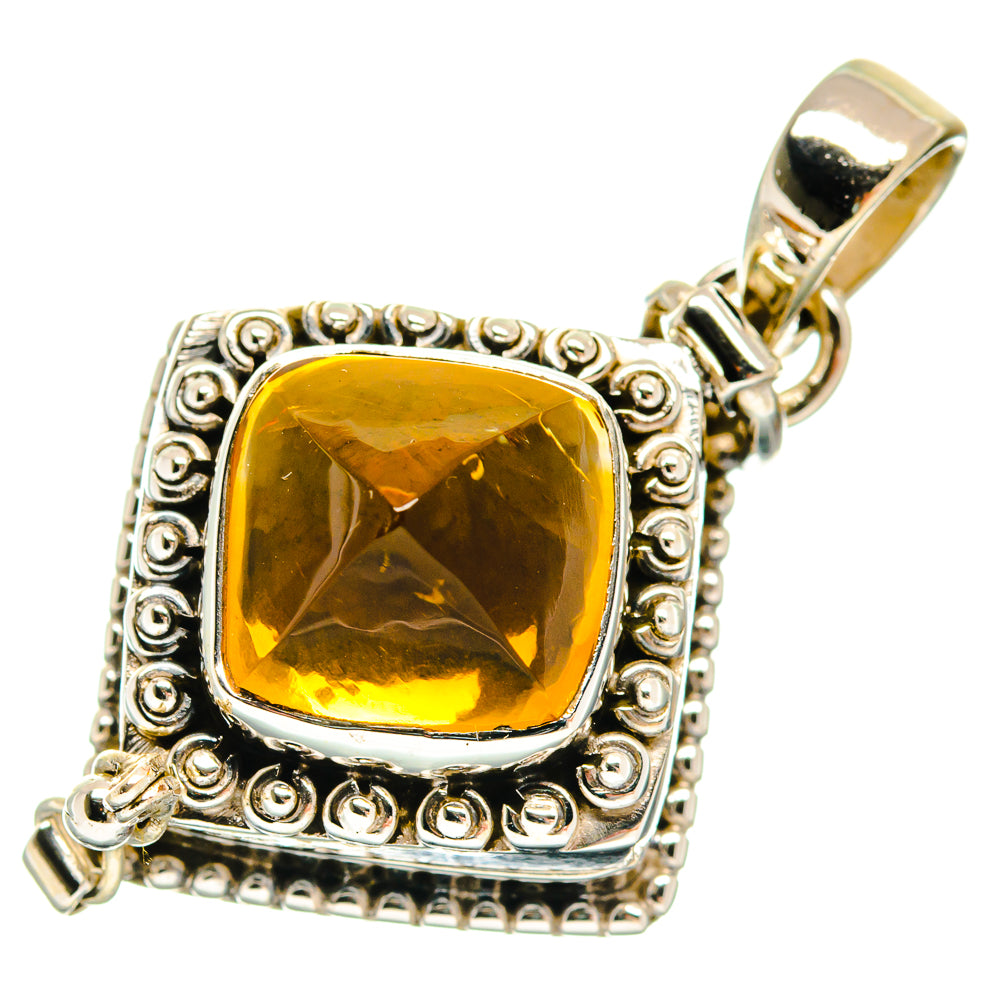 Citrine Pendants handcrafted by Anasilvercos - PD21723 - Photo 2