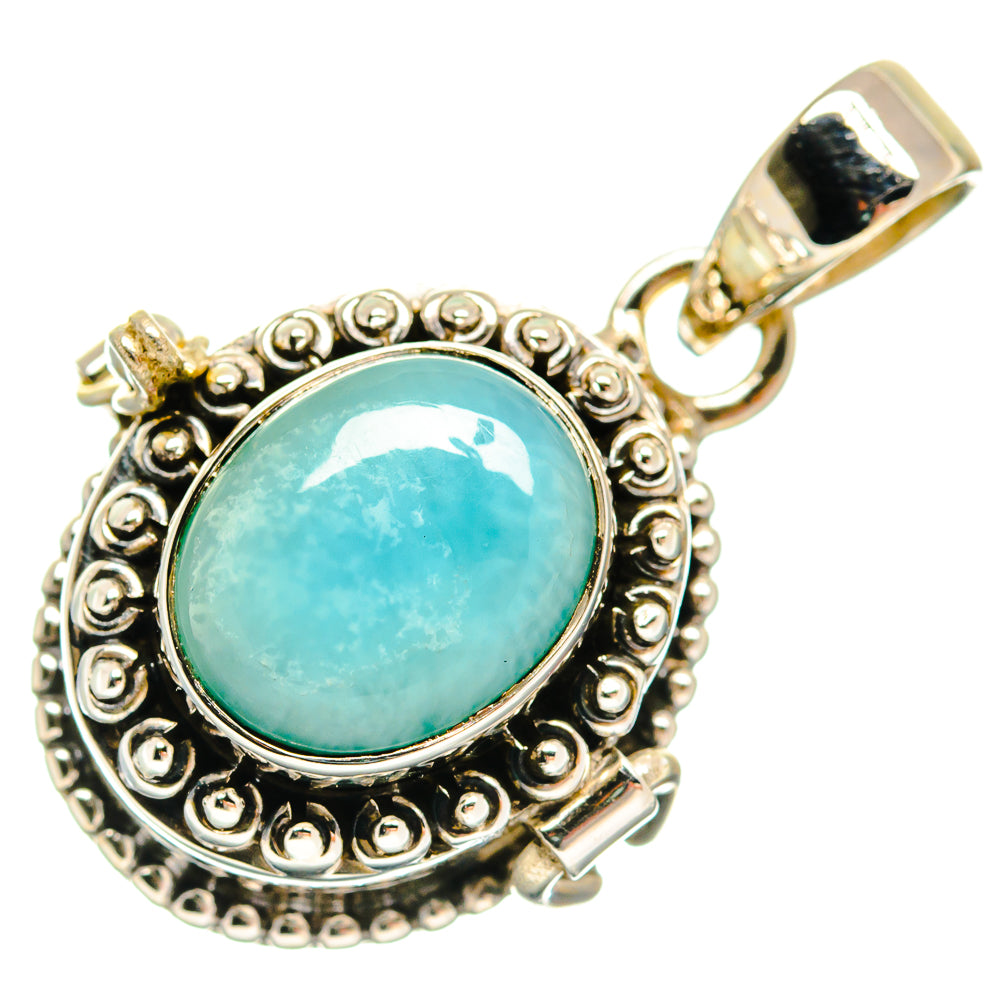 Aquamarine Pendants handcrafted by Anasilvercos - PD21726 - Photo 2
