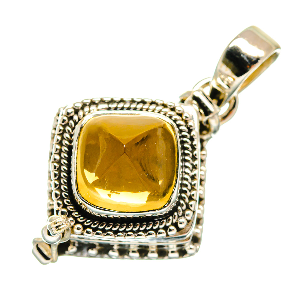 Citrine Pendants handcrafted by Anasilvercos - PD21733