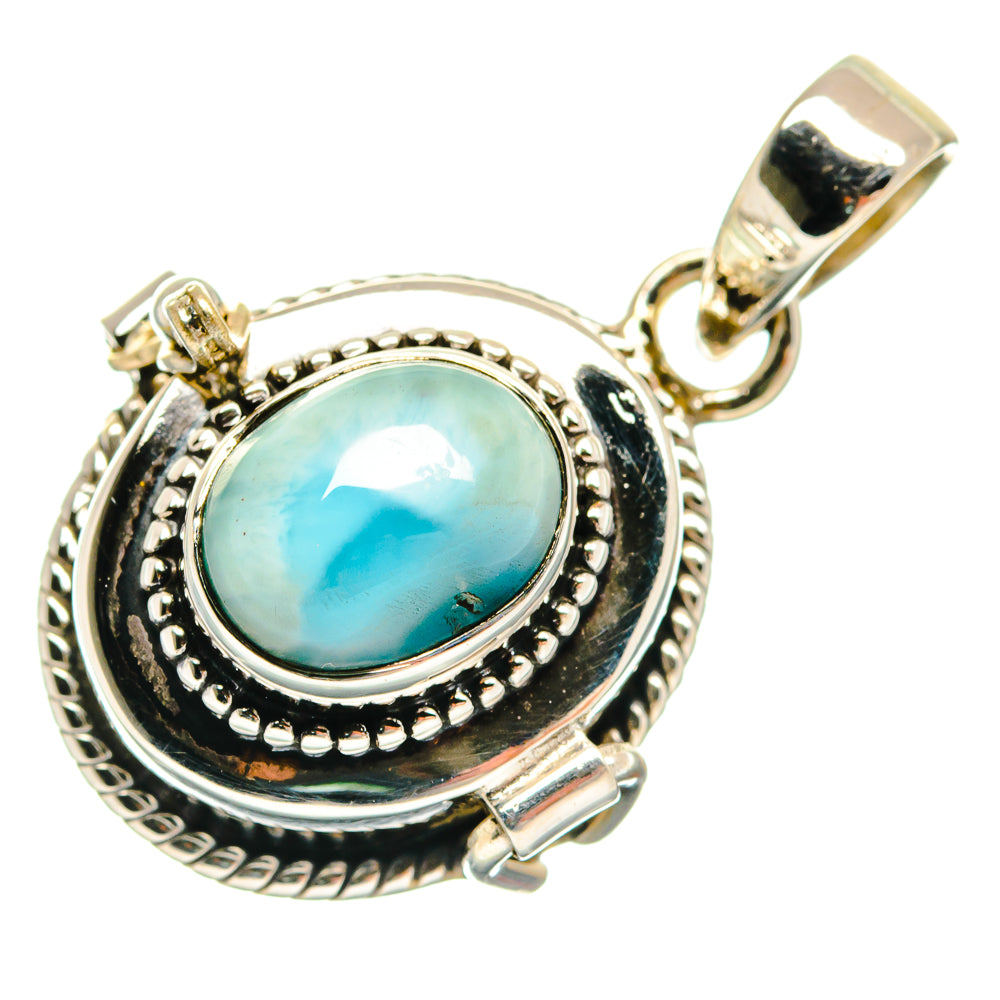 Larimar Pendants handcrafted by Anasilvercos - PD21736 - Photo 2