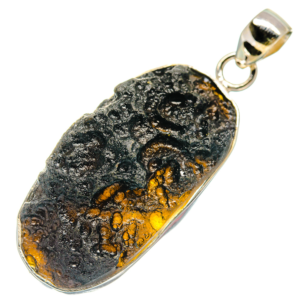 Tektite Pendants handcrafted by Anasilvercos - PD21740