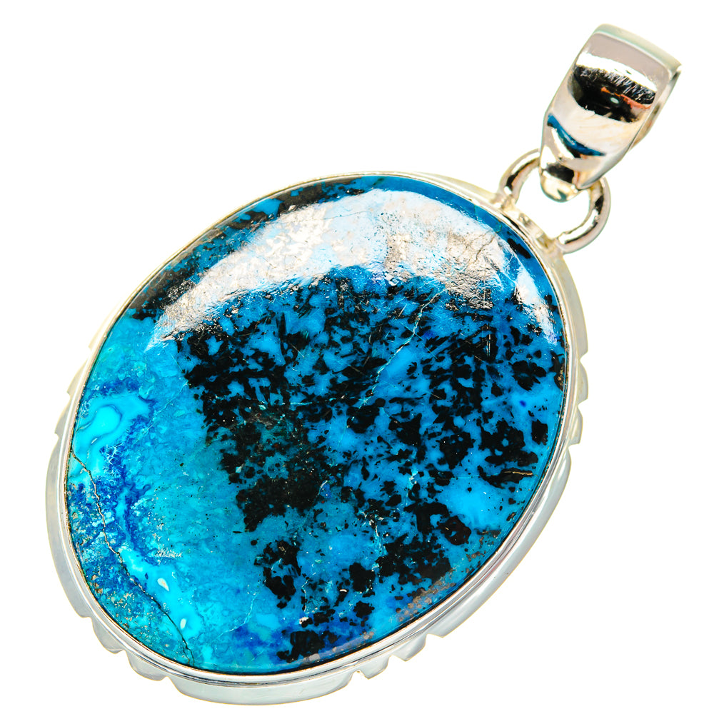 Shattuckite Pendants handcrafted by Anasilvercos - PD21771
