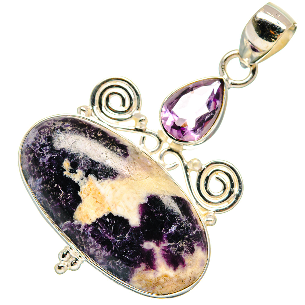 Kammererite, Amethyst Pendants handcrafted by Anasilvercos - PD21773