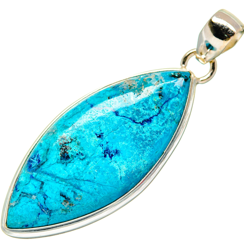 Chrysocolla Pendants handcrafted by Anasilvercos - PD21794