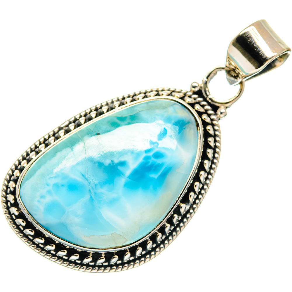 Larimar Pendants handcrafted by Anasilvercos - PD21801